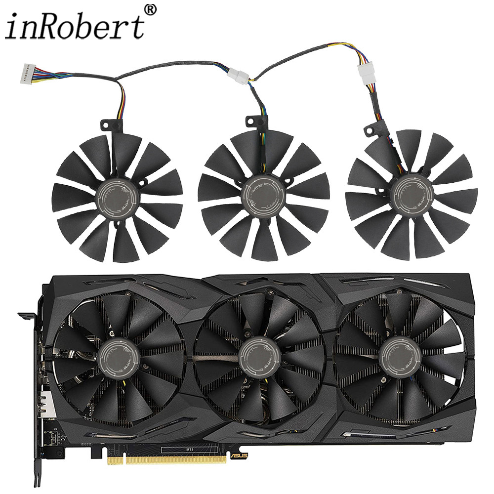 For ASUS ROG Strix GeForce RTX 2060 2070 Video Card Fan 87MM T129215SH RTX2060 RTX2070 Graphics Card