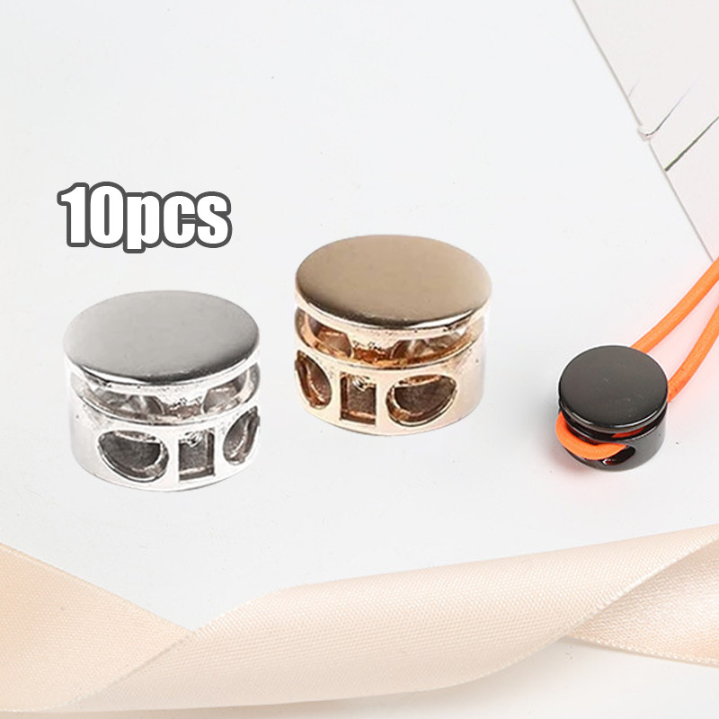 Jawa Stopper Tali 10Pcs - Alloy Stoper Hoodie Tas, Ujung Tali Stopper | COD