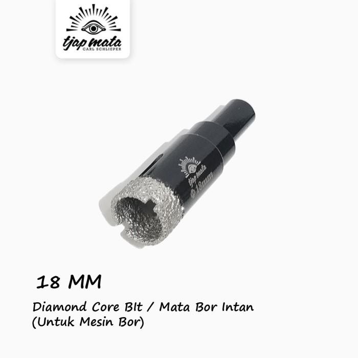 Mata Bor Granit/Marmer/Keramik (Mesin Bor) 18 MM ORIGINAL TJAP MATA / CAP MATA