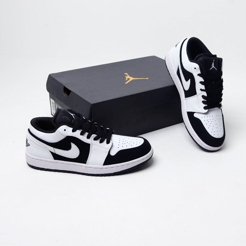 Nike Air Jordan 1 Low Reverse Panda White Black - AJ 1