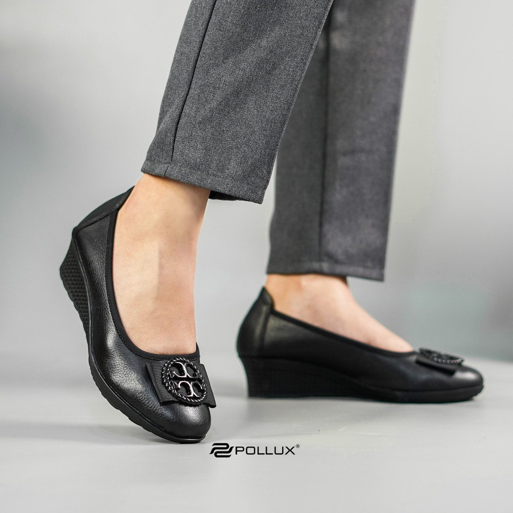 Pollux Monday WPODW01 - Sepatu Flat Shoes Wanita Kekinian | Sepatu Pantofel Wanita Kerja