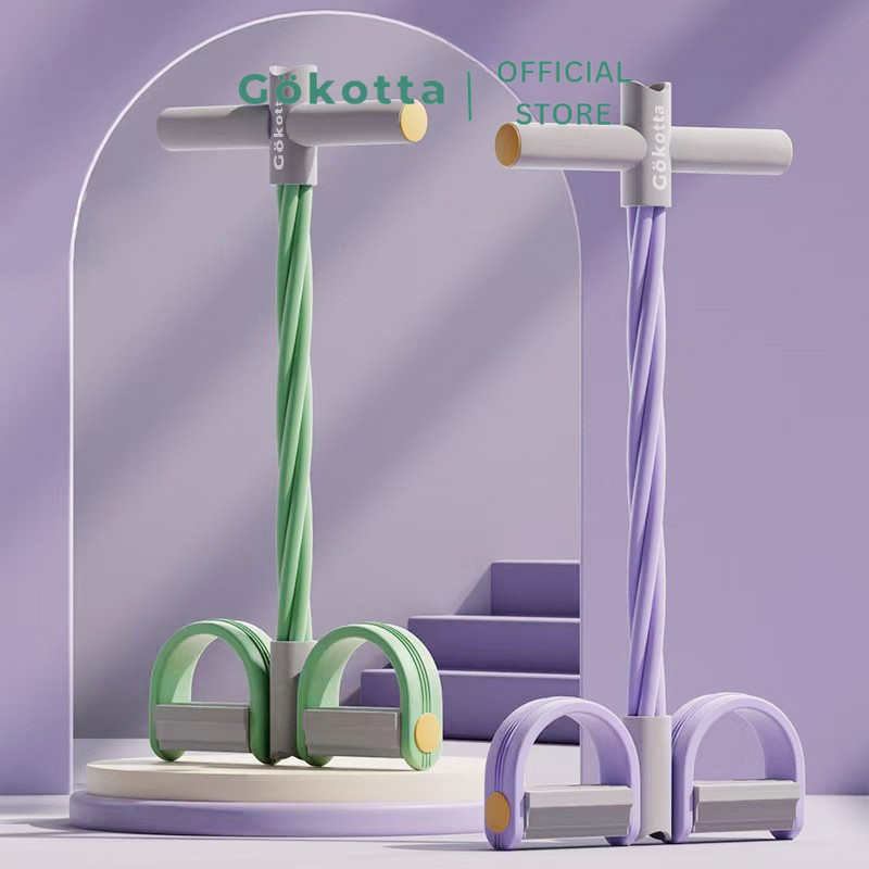 GOKOTTA Tummy Trimmer/Pengecil Perut Dan Pembakar Lemak Alat Olahraga Pengecil Perut Dan Pengecil Pa