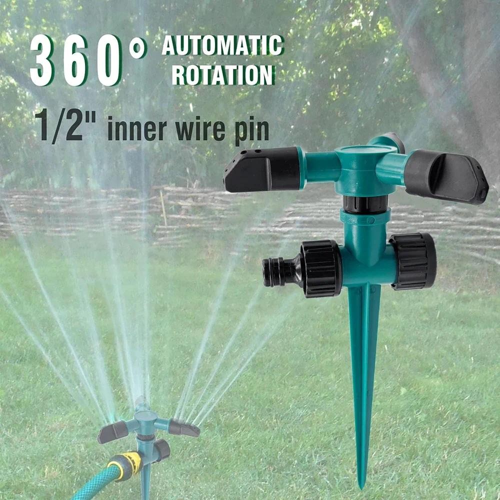 Garden Automatic Sprinkler Garden Watering Sprinkler 360 Degrees Rotating Water For Agricultural Irr