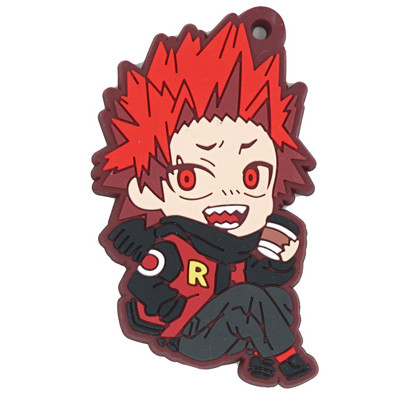 My Hero Academia Anime Bakugou Katsuki Midoriya Izuku Dabi Hawks MHA Rubber Keyain Ornament Toys Col