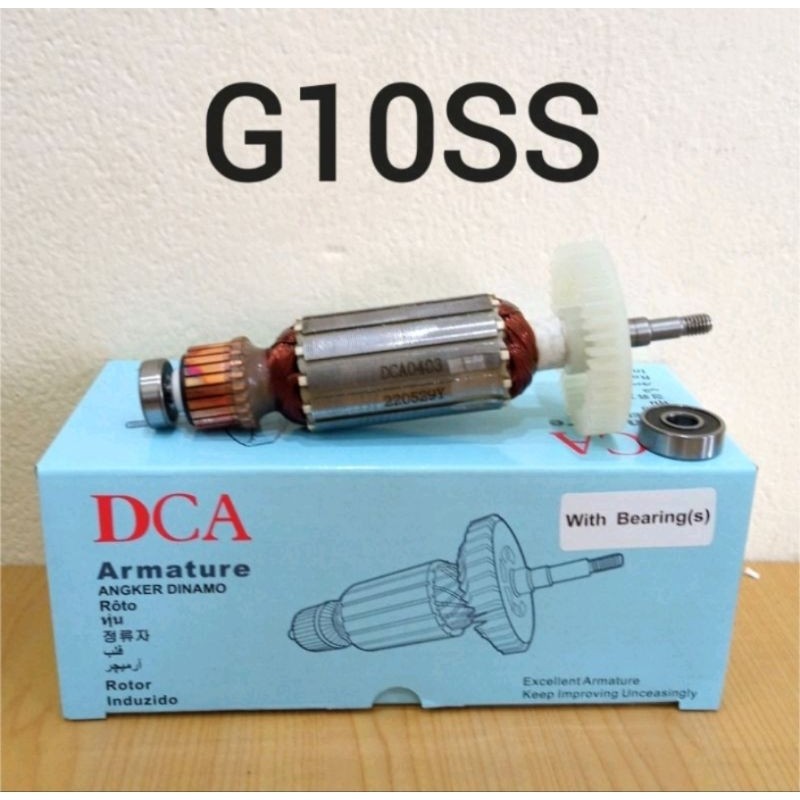 DCA Armature Mesin Gerinda 4" Hitachi G10SS / Angker Gerinda Hitachi G10SS