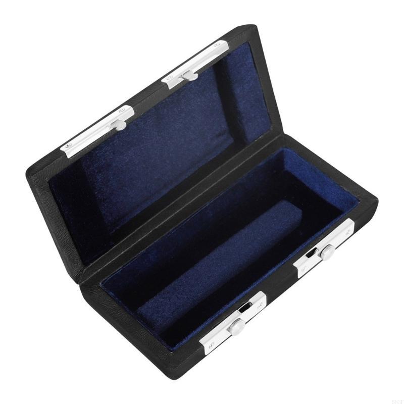 583F Flute Storage Box Leather Flute Case Musical Instrument Case