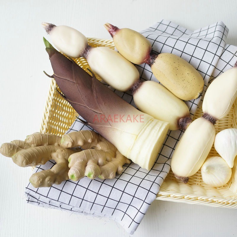 1PCS Simulated Lotus Root Simulation Lotus Root Artificial Lotus Root Decors Kitchen Decoration Fake