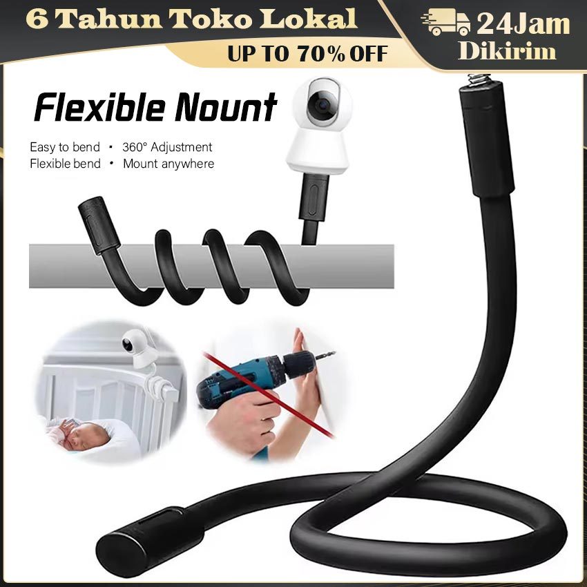 Tongsis Fleksibel Tripod Monopod Portable / Holder Smartphone & GoPro DJI Insta360 / Selfie Stick Un