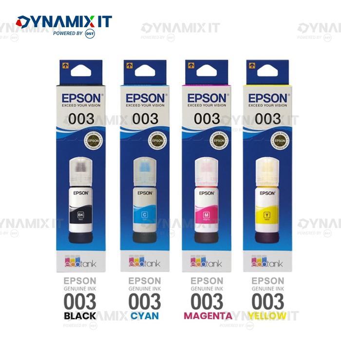Tinta EPSON 003 for Epson Printer L1110 L3110 L3150 L3250 L3550 L5190 - Kuning