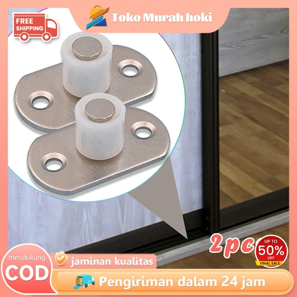 Roda Bawah Rel Pintu Sliding 2pcs Sliding Stopper Penahan Geser Sliding Rel Pintu Geser