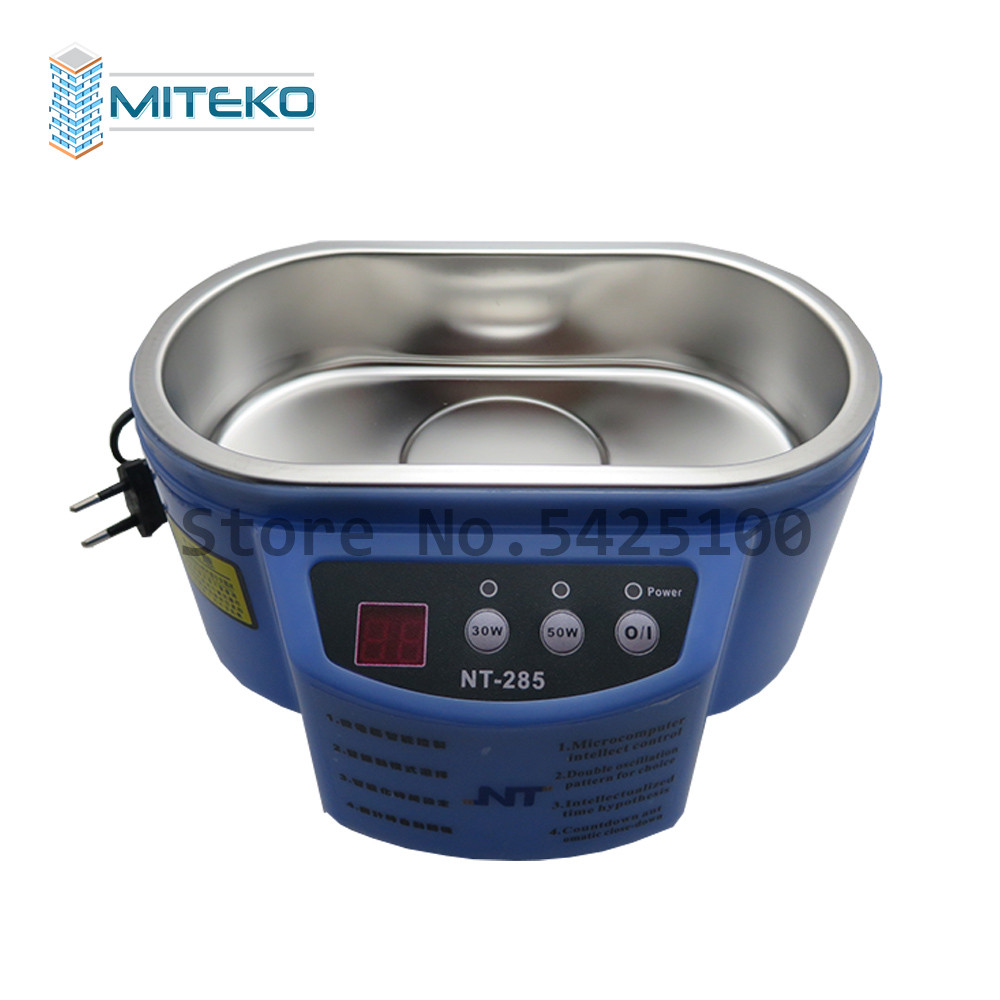 Mini Ultrasonic Cleaner Jewelry Glasses Circuit Board Cleaning Maine Intelligent Control Ultrasonic 