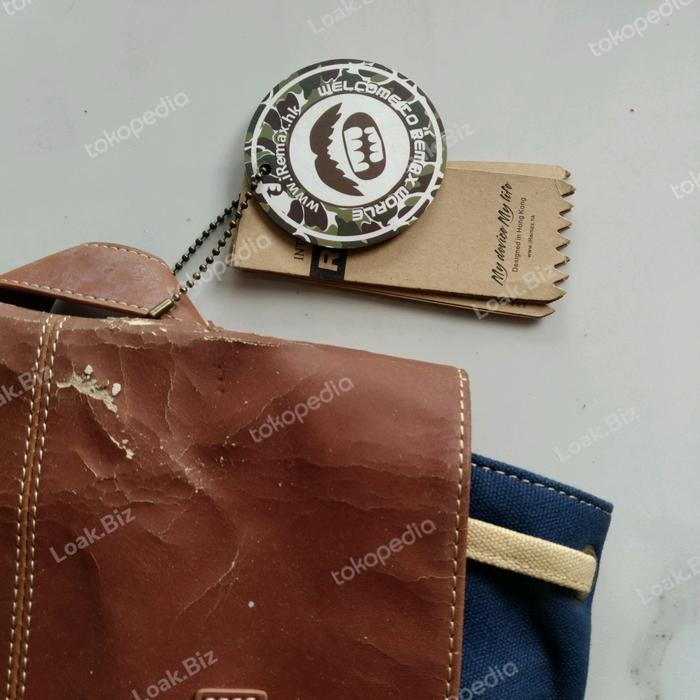 Tas Laptop Ransel Remax - Baru Cacat Kulit Retak