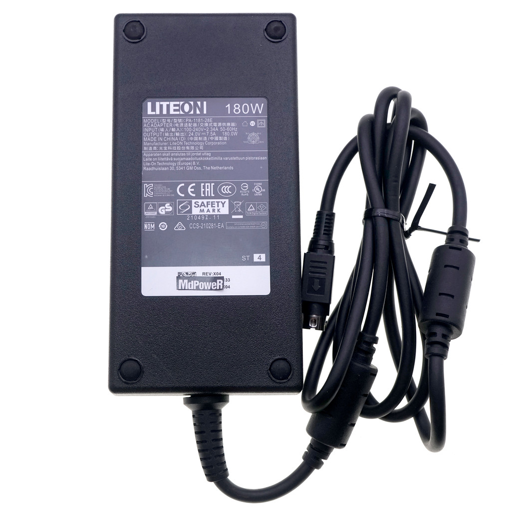 Genuine PA-1181-28E FOR LITEON AC Adapter 24V 7.5A 180W wer Supply charger 4PIN connector