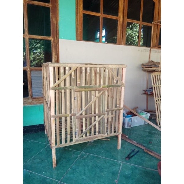 Kandang Ayam Bambu Bongkar Pasang Kandang Burung Dara Kandang Kelinci Kandang Kucing