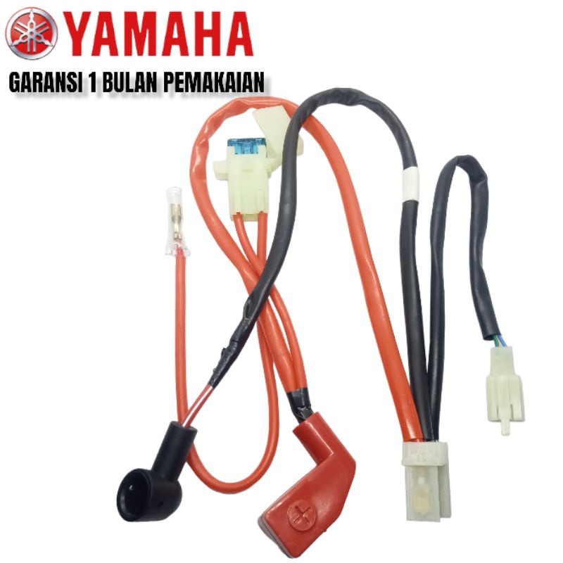 ORI. KABEL SET AKI BENDIK RILY STATER RUMAH SIKRING YAMAHA X RIDE 125 MIO M3 MIO 125