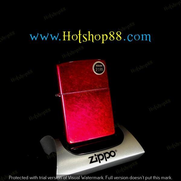 Zippo Candy Apple Red 21063 Original Import U.S.A