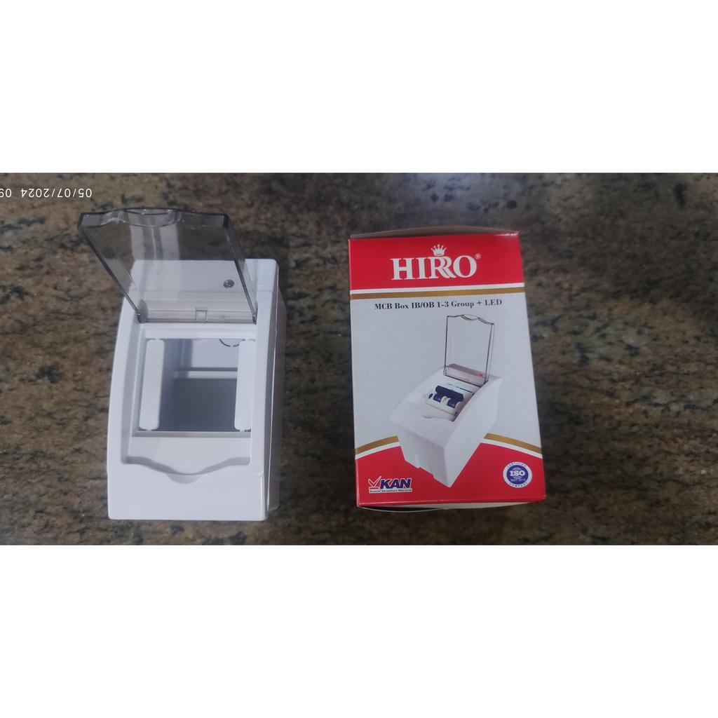 TISERA - Box MCB 3 Group Tutup HIRO Box MCB 1-3 Group Tutup Box MCB 1-3 Phase Inbow / Outbow