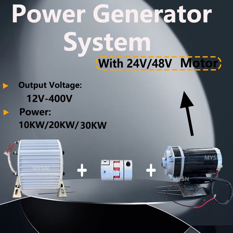 Low Speed 20KW 30KW Permanent Magnet Generator 220V 380V Free Energy Alternators Alternative Energy 