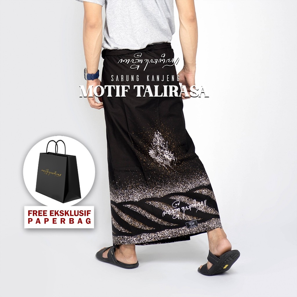[TERMURAH] Sarung Kanjeng Sarung Batik Premium Motif Talirasa Original Sarung Pria Dewasa Sarung Ter