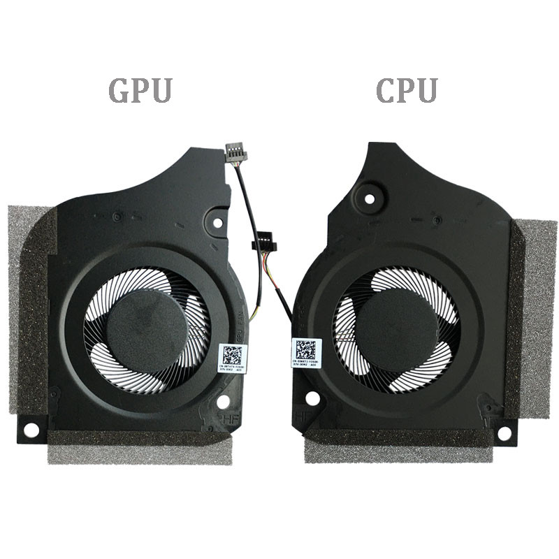 New Original CPU GPU Cooling Fan FOR DELL Inspiron G7 7590 G5 5590 P82F 5V 12V