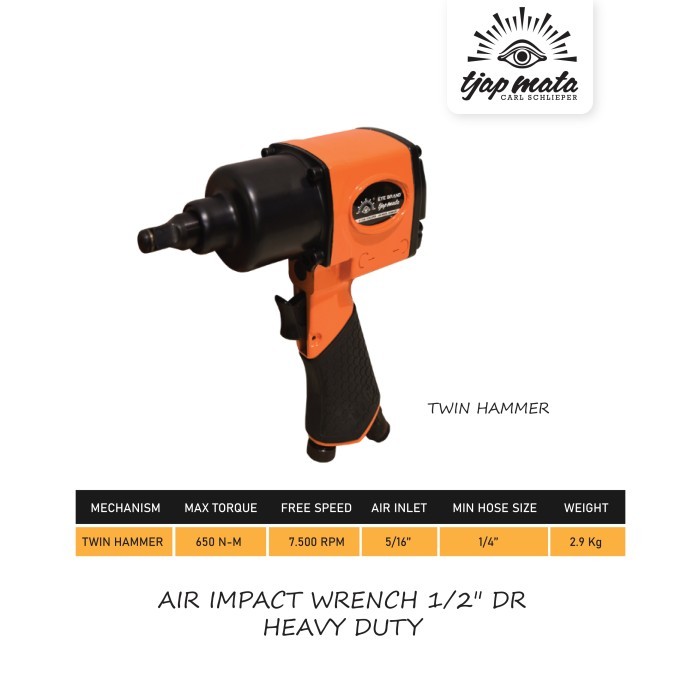 TJAP MATA / CAP MATA Air Impact Wrench 1/2" DR