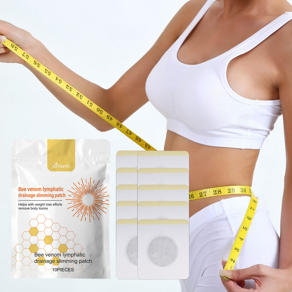 Ximonth Bee Venom Lymph Body Shaping Sticker Firming Fat Potbelly Arm Bye-Bye Flesh Body Lymph Nursi