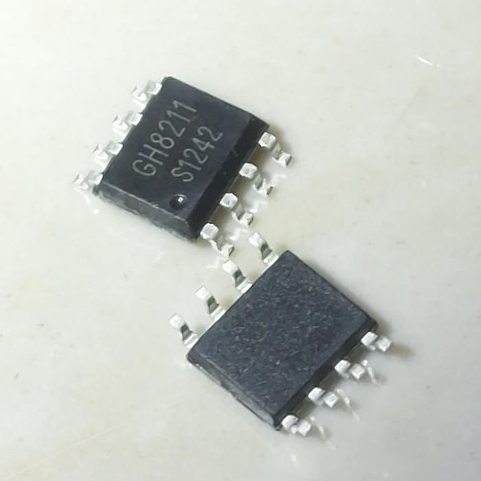 2 Buah 2Pcs GH8211 Sop-8 PT8211-H D8211 IC Digital to Analog Converter PT 8211 GH Komponen TERBAIK..