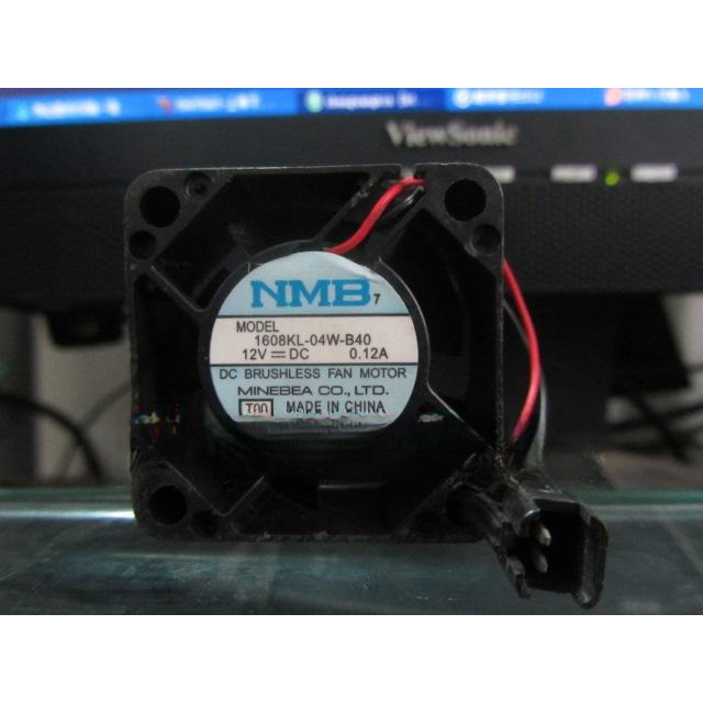 For NMB 4020 1608KL-04W-B40 DC 12V 0.12A