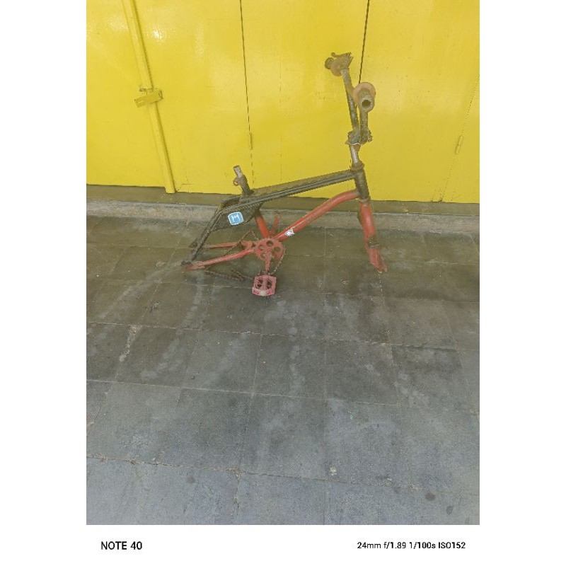 framefork sepeda bmx 16 jadul olds school tange seiki japan