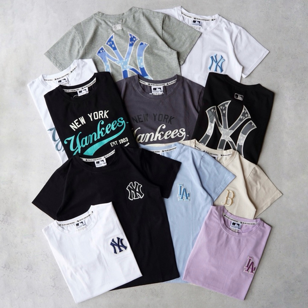 FICIEKUNZEX MLB Kids & Teens Tee Collection | size 7y-adult | ny yankees la dodgers boston red sox |