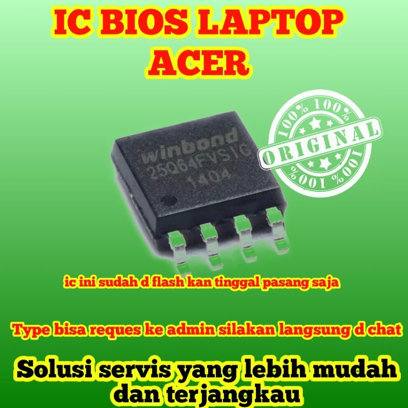 ic bios laptop merk acer siap pakai     Berkualitas