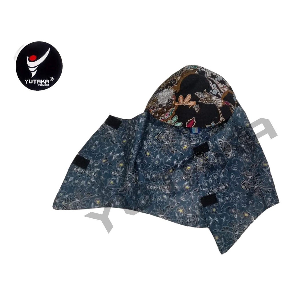 TOPI JEPANG KATUN batik/Termurah Topi proyek / Topi Kerpus murah batik/murah Topi Wellding Topi weld