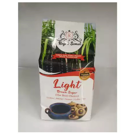 Royal Semut Light Brown Sugar 500 gr Gula Merah Tebu 500 gr