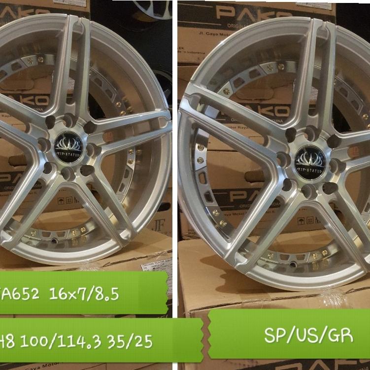 velg mobil JA652 16X7/8.5 8X100-114.3 ET 35/25 SP/UR/GR