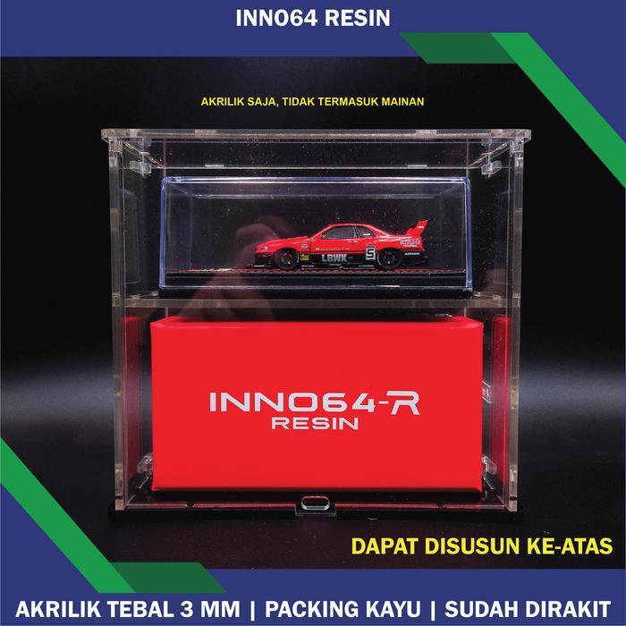 TERRA Akrilik Diecast Display Box 1 64 Inno64 Resin