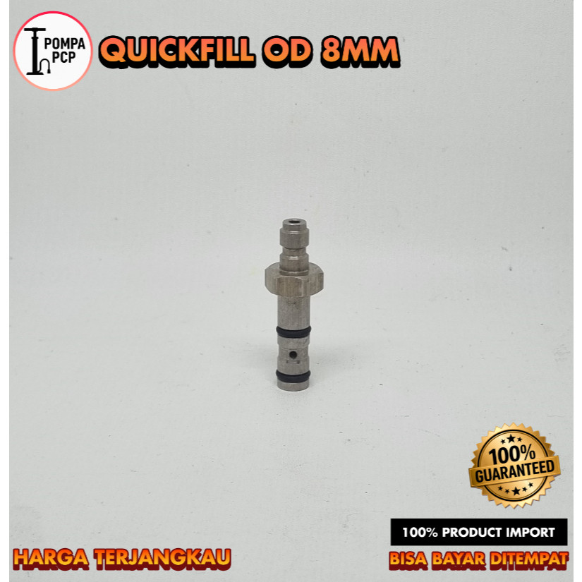 Kupler Quickfill Uk 8MM | Kupler Colok PCP | Kupler Quickfill PCP | Kupler PCP