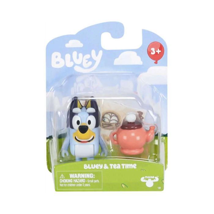 Mainan Figure Bluey Story Starter S9 Toy - Bluey & TeaTime