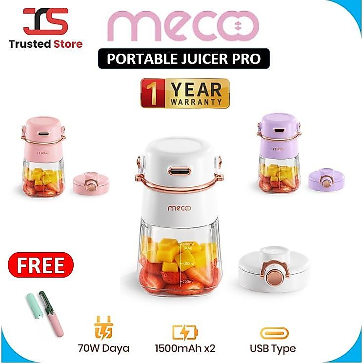 Mecoo Portable Juicer Pro 600/1000 ml Meco Blender