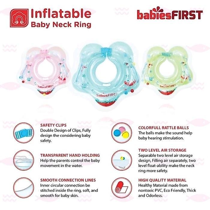Cola - Babiesfirst Inflatable Baby Neck Ring