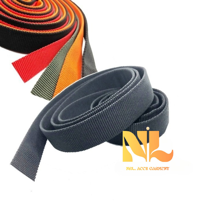 Webbing DOUBLE 2 Cm - Tali Webbing TUBULAR