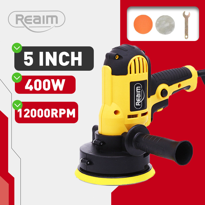 Reaim Mesin Poles 5Inch Mesin Polisher Polisher Machine Mesin Poles Mobil Alat Poles Mobil