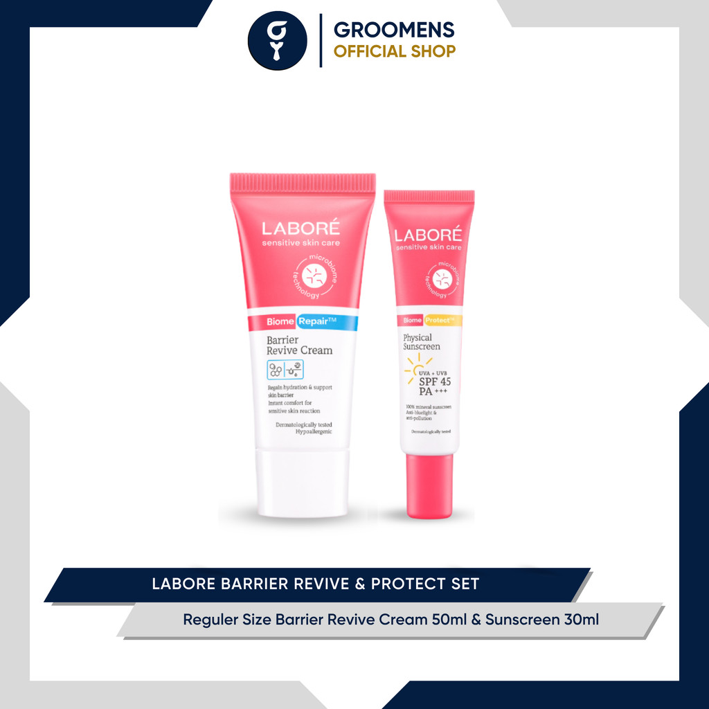 Labore Barrier Revive & Protect Set - Barrier Revive Cream & Physical Sunscreen