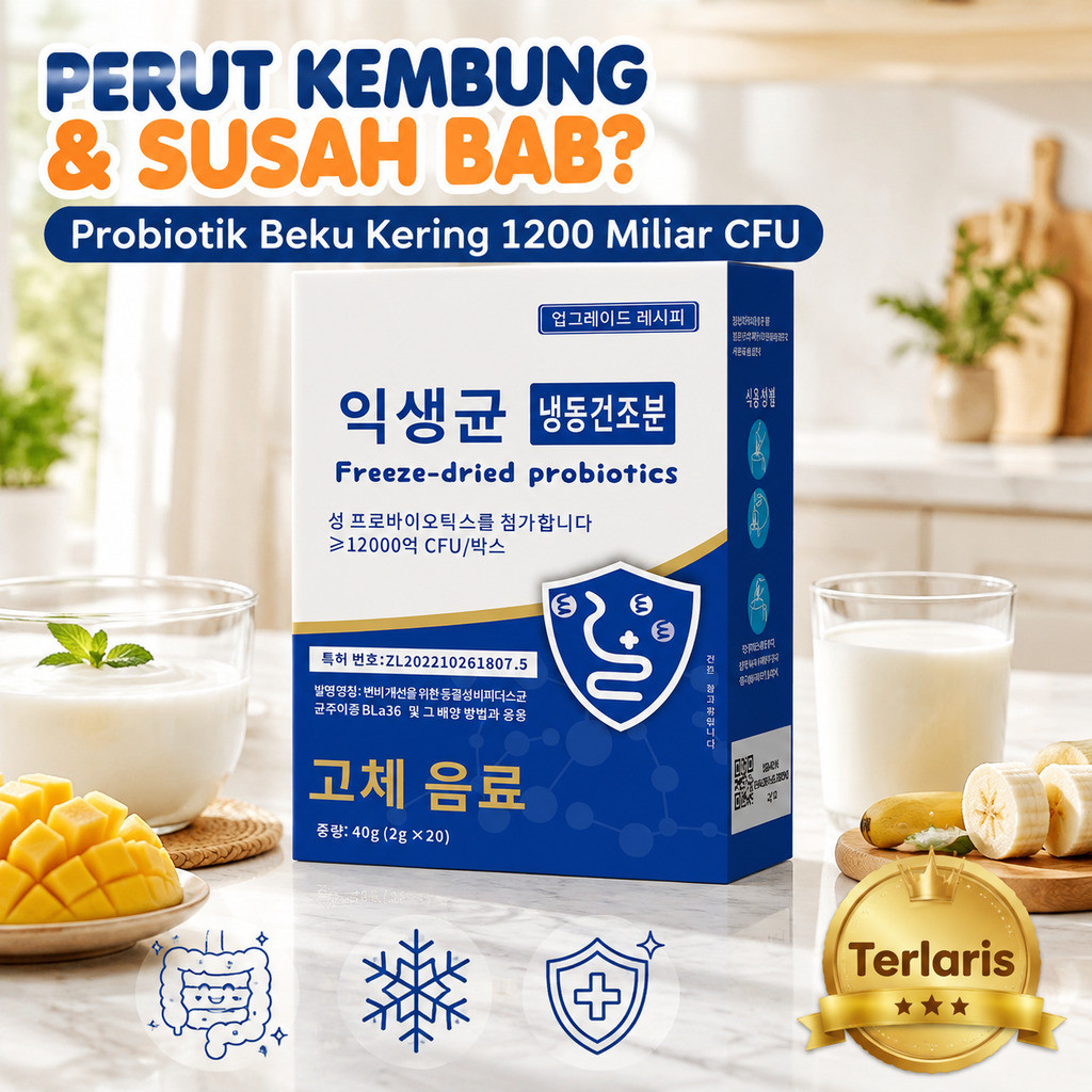 Kirim dalam 24 jam/Probiotik Freeze Dried/Bubuk Probiotik/Suplemen Probiotik/Suplemen Kesehatan/Prob