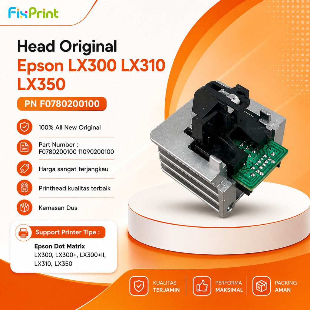 Print Head Printer Epson LX300 LX300  LX300 II Printhead Dot Matrix LX 300 LX 300  LX 300 II LX 300