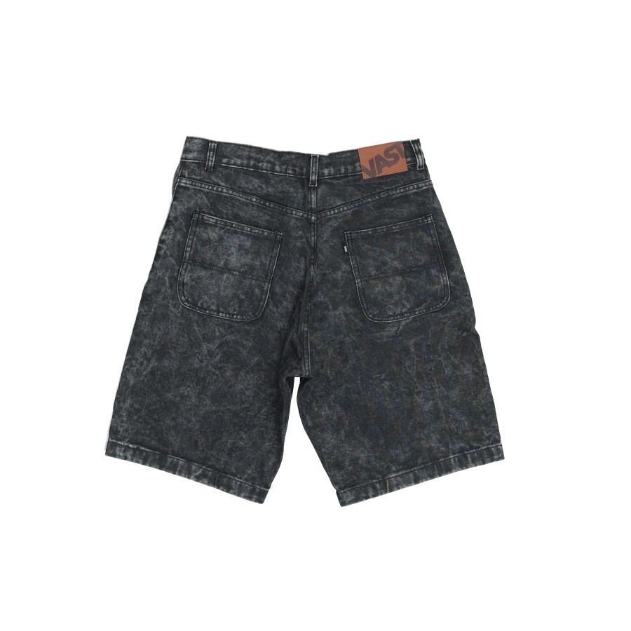 VAST Jorts Denim - Short Pants - VDM-57 - Washed Black