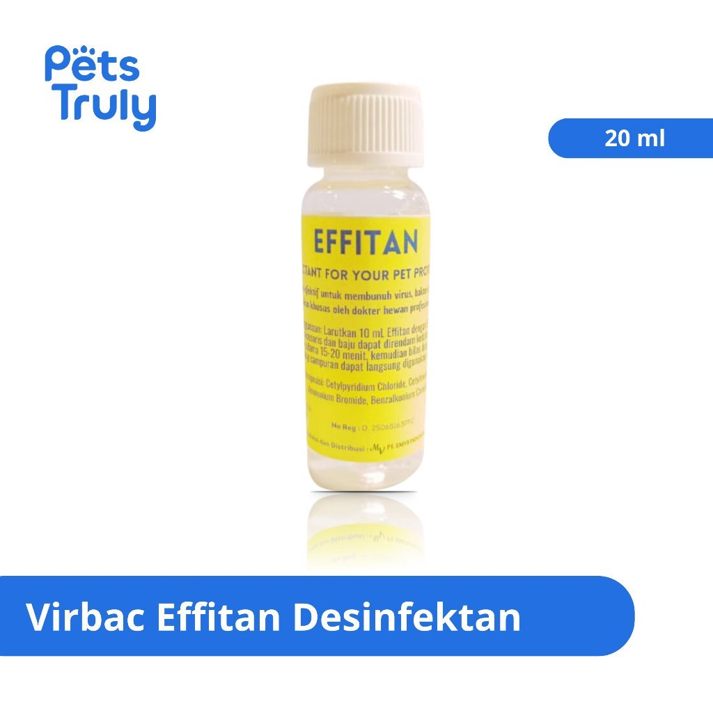Effitan Disinfectant Spray Desinfektan Cairan Pembasmi Kuman Kucing Anjing