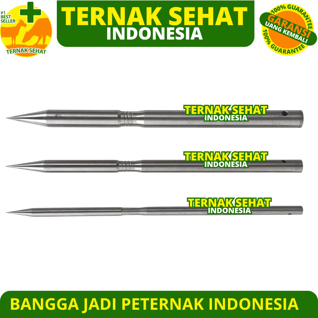 Jarum Tindik Hidung Stainless Hewan Ternak Sapi Kerbau dll - Tindik Hidung Sapi - Tindik Hidung Kerb