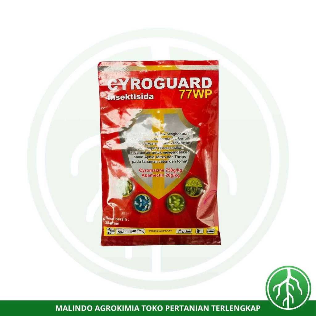 Insektisida CYROGUARD 77WP 25gr dari INDAH PERKASA UTAMA