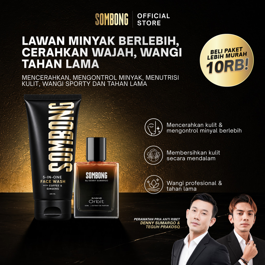 Paket Clean Fresh Combo - Face Wash + Orbit Sagne
