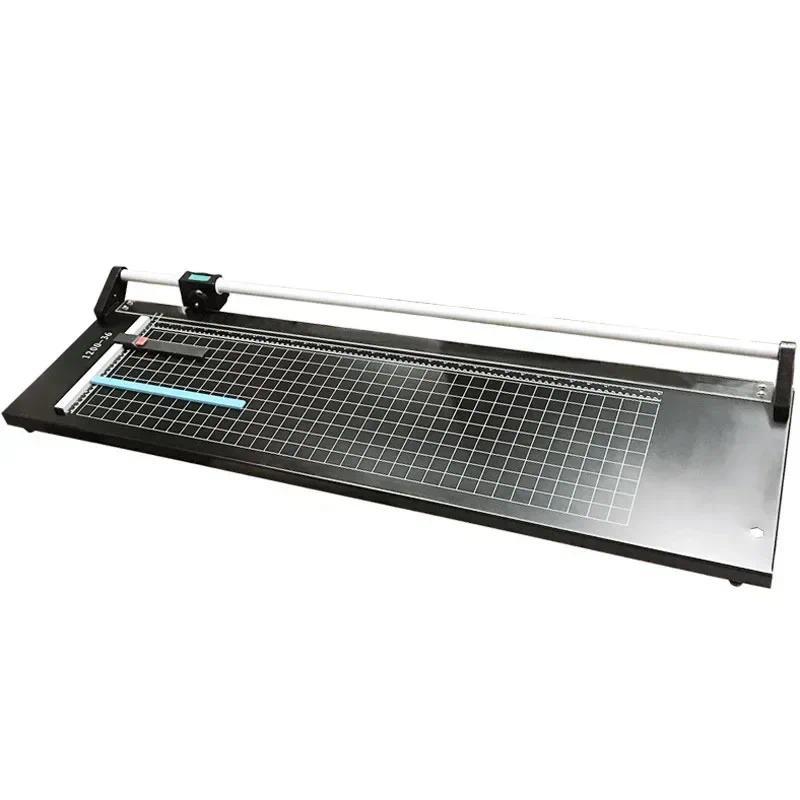 2025   Rolling Paper Cutter Paper Trimmer 1000mm Cutting Breadth Manual Paper Cutting Machine